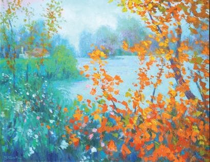 TAURELLE, Bernard (1931-)
Paysage d'automne...