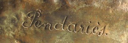 PENDARIES, Jules-Jean (1862-1933)
«AUX CHAMPS»...