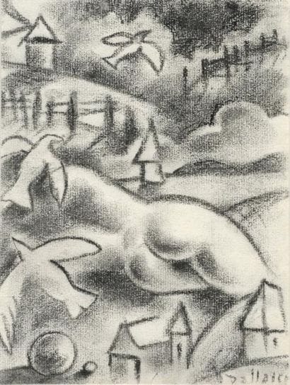 DALLAIRE, Jean-Philippe (1916-1965)
Nue et...