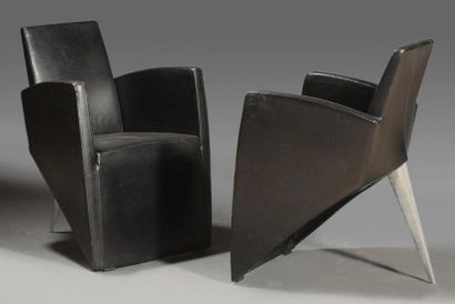 STARCK, Philippe (né en 1948)
Paire de fauteuils...