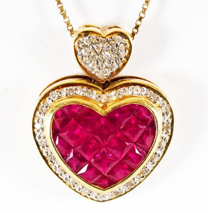 OR 14K RUBIS DIAMANTS / 14K GOLD

 RUBIES...