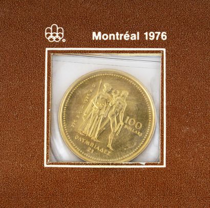 3 Monnaies olympiques canadiennes de 1976...