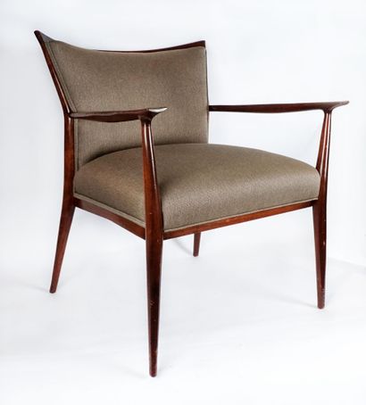 PAUL McCOBB (1917 - 1969) Fauteuil moderniste...