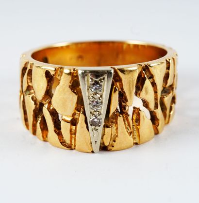 OR 14K DIAMANTS / 14K DIAMONDS

Jonc dame...