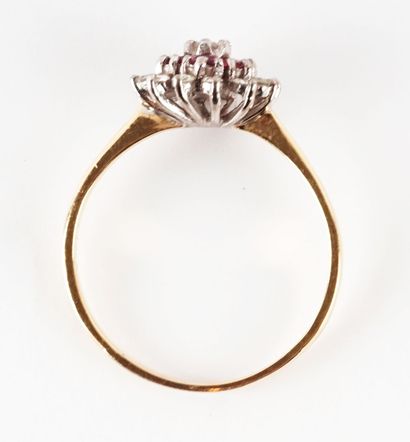 18K GOLD DIAMONDS RUBIES

18K yellow gold...