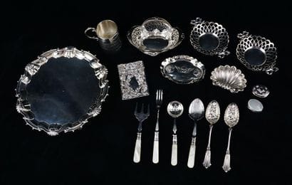 Lot de pièces en argent .900 et .925 principalement...
