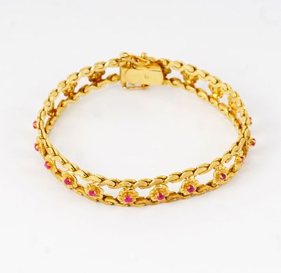 OR 18K RUBIS / 18K GOLD RUBIES

Bracelet...
