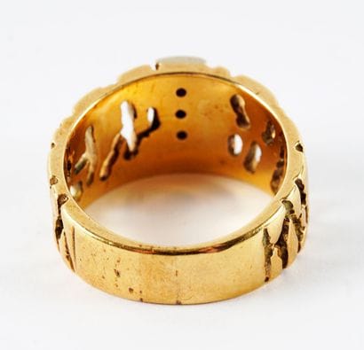 OR 14K DIAMANTS / 14K DIAMONDS

Jonc dame...