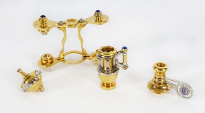 SWED MASTERS WORKSHOP - Menorah à huit branches,...