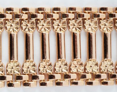OR 18K / 18K GOLD

Bracelet ruban articulé...