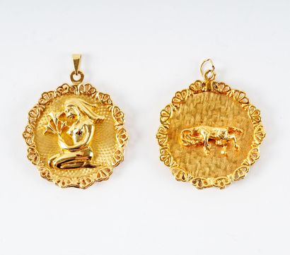 14K 10K GOLD

Chain and pendant with astrologer...