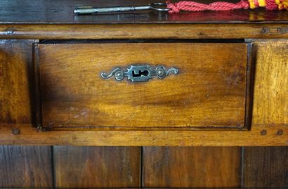 Armoire d’époque Louis XV en bois mouluré...