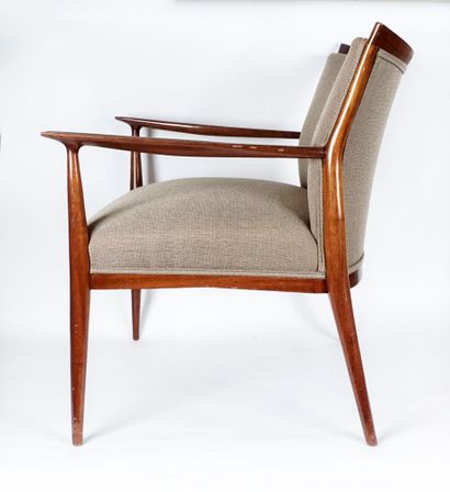 PAUL McCOBB (1917 - 1969) Fauteuil moderniste...