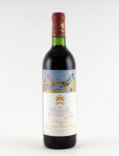 Château Mouton Rothschild 1981

Pauillac...