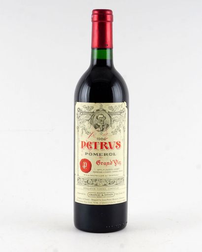 Pétrus 1986

Pomerol Appellation Contrôlée

Niveau...