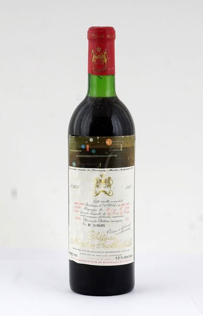 Château Mouton Rothschild 1971

Pauillac...
