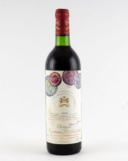 Château Mouton Rothschild 1978

Pauillac...