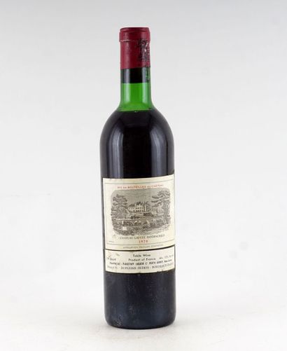 Château Lafite Rothschild 1970 - 1 boute...