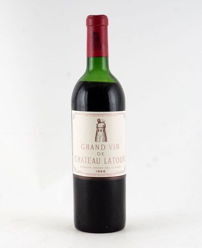 Château Latour 1966

Pauillac Appellation...