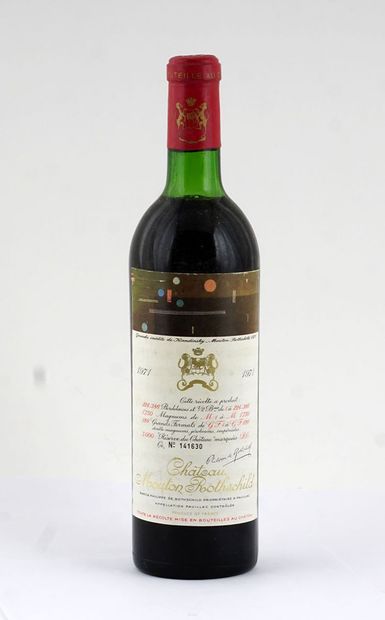 Château Mouton Rothschild 1971

Pauillac...