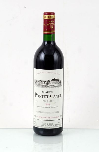 Château Pontet-Canet 1989

Pauillac Appellation...