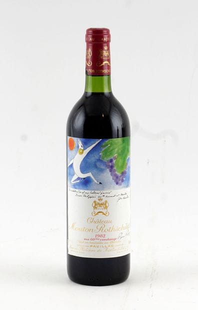 Château Mouton Rothschild 1982 - 1 boute...
