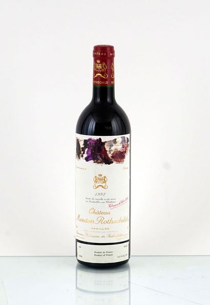 Château Mouton Rothschild 1992 - 1 boute...
