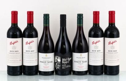 Sélection de Vins d'Australie - 7 boutei...
