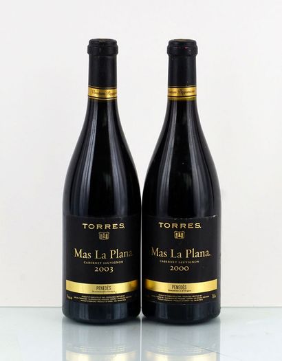 Torres Mas La Plana 2000 2003 - 2 boutei...