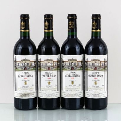 Château Léoville Barton 1985 - 4 bouteil...