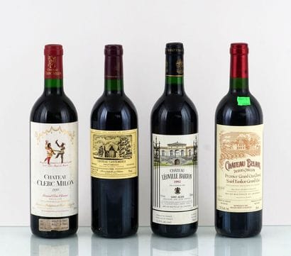 Sélection de Vins de Bordeaux - 4 boutei...
