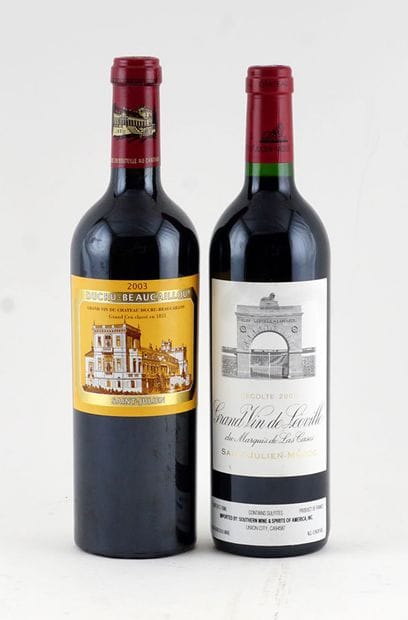 Château Léoville Las Cases 2003 Château Ducru-Beaucaillou...