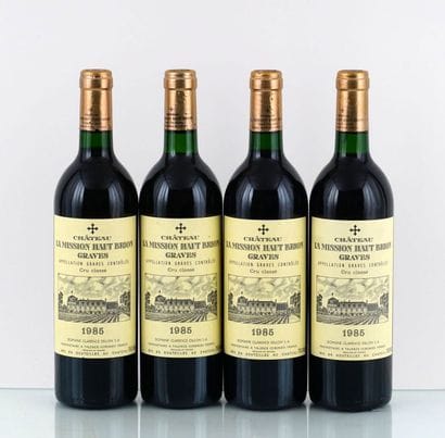La Mission Haut-Brion 1985 - 4 bouteille...