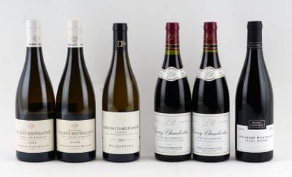 Sélection de Vins de Bourgogne - 6 boute...