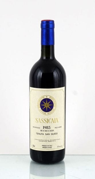 Sassicaia 1985 - 1 bouteille