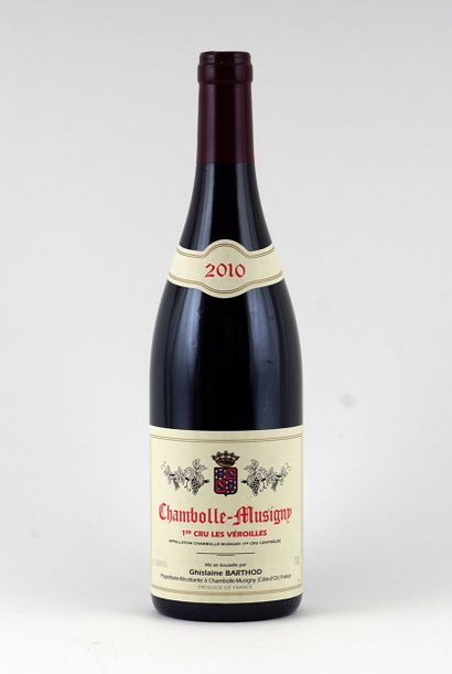 Chambolle-Musigny 1er Cru les Véroilles 2010
Chambolle-Musigny...