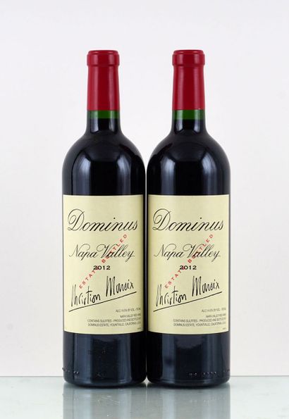 Dominus 2012
Napa Valley
Niveau A
2 bout...