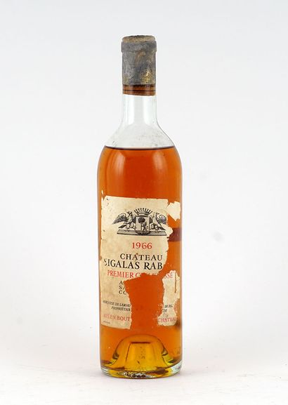 Château Sigalas Rabaud 1966
Sauternes Appellation...