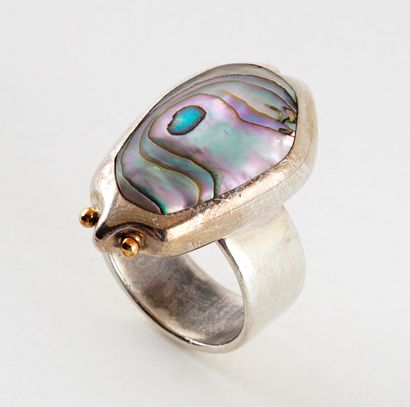 SCHLUEP, WALTER (1931-2016)

Silver ring...