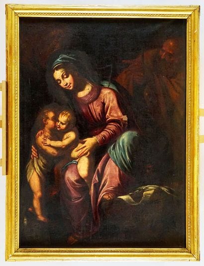 ÉCOLE EUROPÉENNE XVIIIe

Holy family and...