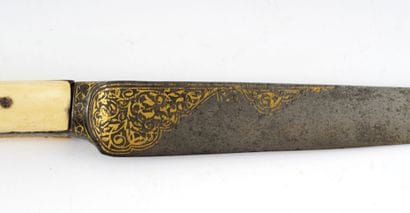 Straight knife from Afghanistan or Bukhara....