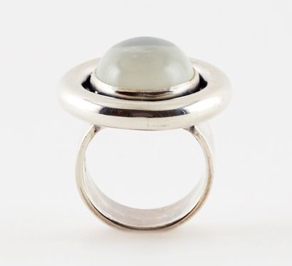 SCHLUEP, WALTER (1931-2016)

Silver ring...