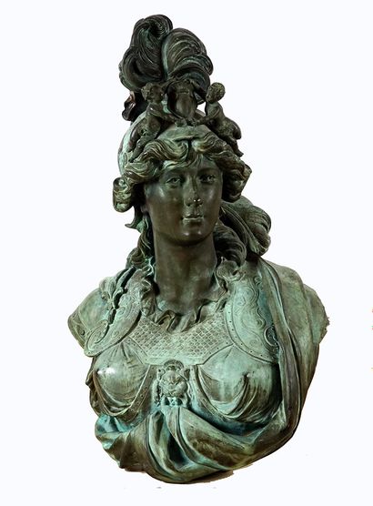 EUROPEAN SCHOOL 19THC.

Athena, godess of...