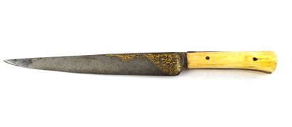 Straight knife from Afghanistan or Bukhara....