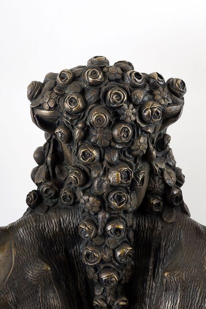 GUIRANDE, J.D. (Joe DESCOMPS, dit) (1869-1950)

Pomone

Bronze...