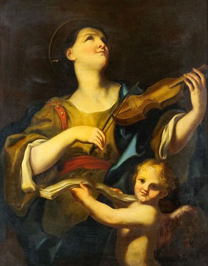 EUROPEAN SCHOOL 18TH C.

Cecilia of Rome...