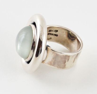 SCHLUEP, WALTER (1931-2016)

Silver ring...