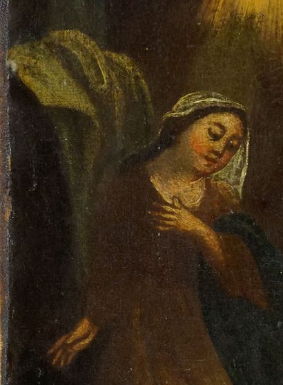 EUROPEAN SCHOOL (AFTER PERIOD WORK)

Annunciation

Oil...