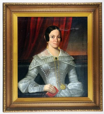 ÉCOLE EUROPÉENNE XIXe

Portrait of a lady...