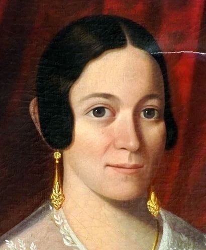 ÉCOLE EUROPÉENNE XIXe

Portrait of a lady...